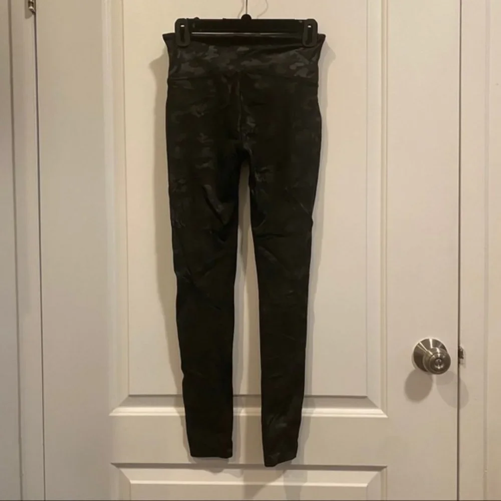 Spanx Faux Leather Camo Leggings - Picture 6 of 6